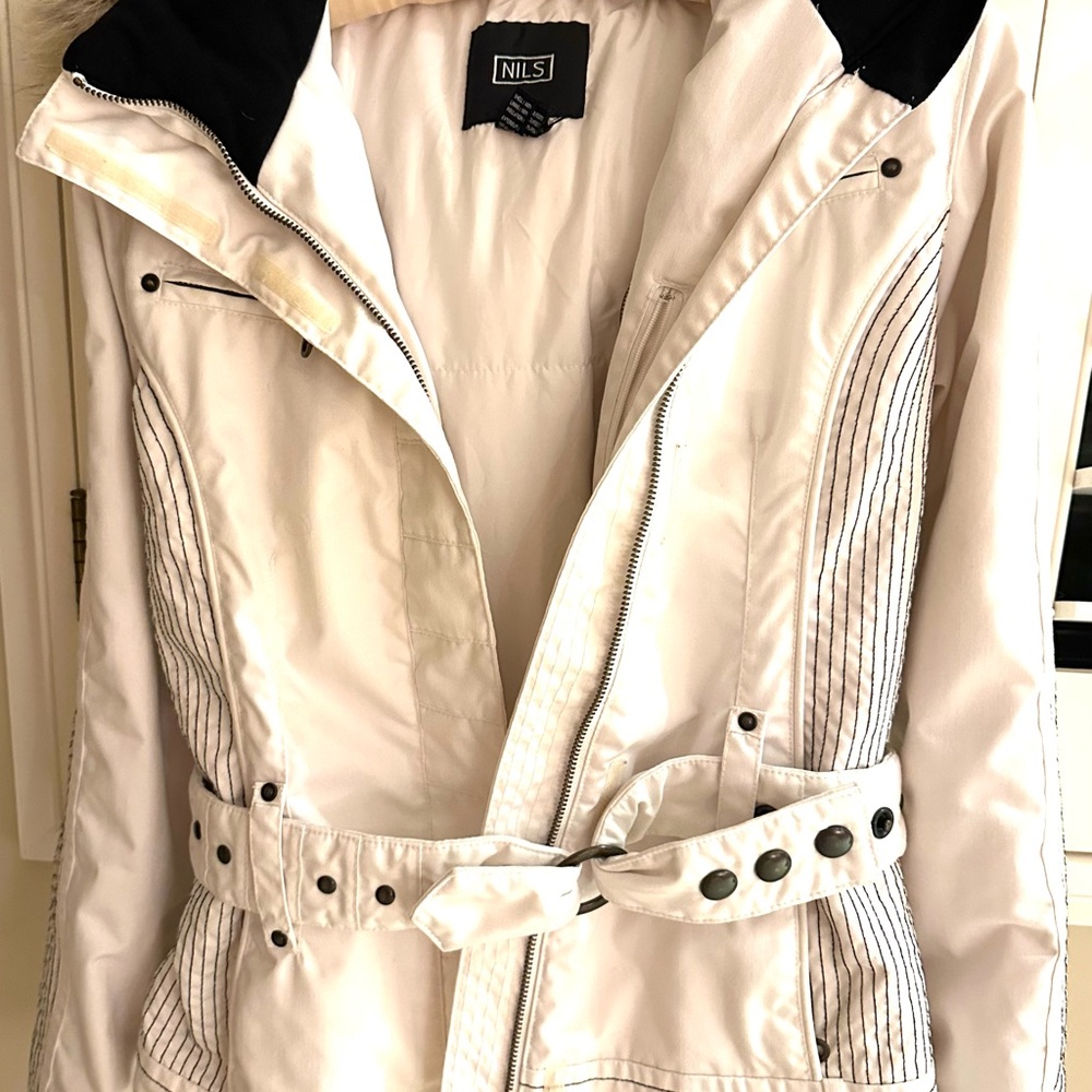 Ladies NILS size 6 awesome fur trim ski Parka - Picture 2 of 9